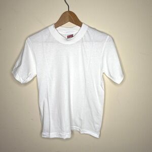 Soffe‎ Youth White T-Shirt -(M 10-12)